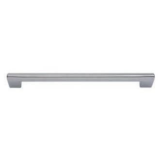 Atlas Homewares A829-CH Round Rail Pull in Polished Chrome